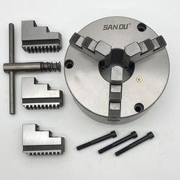 Lathe Chuck 125MM Front Mount 3 Hole SANOU Brand Three Jaw Self-Centering Chuck K11-125