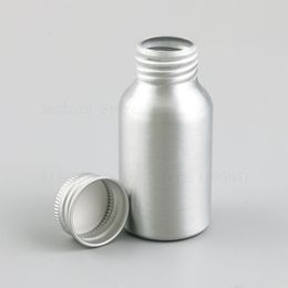 300pcs/lot perfume bottle Aluminium Bottles With Aluminium Screw Lid Caps30 50 100 120 150 ml 1oz 4oz 5oz Containers