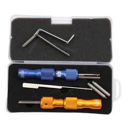 Locksmith tools Semi-circular lock positioning and opening set security door safe Kabba lock cylinder unlocking practice lock pick set