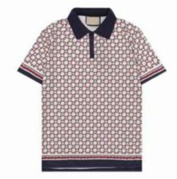 2023 Designer Men's Polos Shirts Men Short Sleeve T-shirt Original Single Lapel Shirt Jacket Sportswear Jogging Suit M-3XL