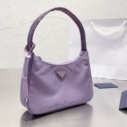 bags totes handbag designer bag comen classic imitation brand multi Colour stitching solid nylon shoulder bag versatile commuter party dinner wallet