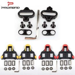 Bike Pedals PROMEND Road Bike Lock Shoes Self-locking Pedal Cleat 6 SPD Cycling Equipment 0208