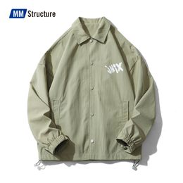 Men s Jackets Japanese Hip Hop Men Spring High quality Clothing Couple Preppy Style Harajuku Casual Oversize Windbreaker 230207