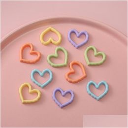 Other 30Pcs 22X24Mm Mixed Hollow Resin Components Cabochon Flatback Decoration Crafts Embellishments For Scrapbooking Diy Accessories Dhjb2