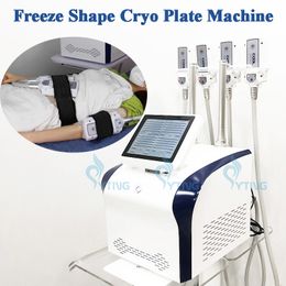 Portable Freeze Shape Cryo Plate Machine Cryo Body Slimming Cellulite Removal Belly Fat Reduction Weight Loss