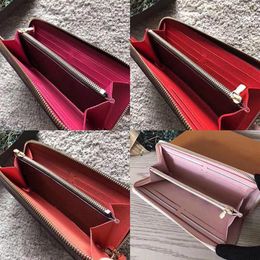 Whole Classic Lady Leather Wallet Fashion Long Wallet Money Bag Zipper Bag Coin Clutch Bag Wallet2872