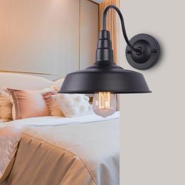 Wall Lamp Industrial Retro Bedside Light Vintage Lamps Lampshade Bulbs Suitable For Restaurants Bars Cafes Bar Counters