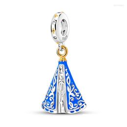 Charms Brazil Nossa Senhora Aparecida Virgin Dangle Charm Fit Original Ma Bracelet Necklace Pendant Beads Women Sier Dhrkf