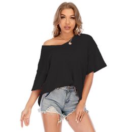 Women's T Shirts 2023 Female Bottoming Shirt Spring And Summer Loose Large Modal Short-sleeved White