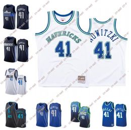 2023 Basketball Jerseys Dirk Nowitzki white black red city Custom Men Women Youth jersey