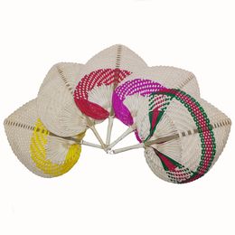 Woven Straw Bamboo Hand Fan Favour Party Baby Environmental Protection Mosquito Repellent Fans For Summer Wedding Gifts