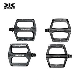 Bike Pedals KORE Ultralight Seal Bearings Bicycle Pedals MTB Road Bicycle Aluminium Alloy Bearing Pedal Non-slip Wide Bearings Off-road Pedal 0208