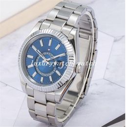 Multi-style 326934 326939 326938 326935 Mens automatic Mechanical watches 42mm full stainless steel Swim wristwatches sapphire lum2977