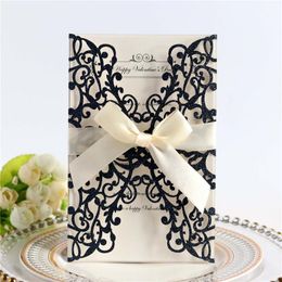 Greeting Cards Wedding Invitation Card High-end Suit Laser Cutout Private CustomGreeting