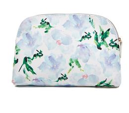 3pcs Toiletry Kits Flower Prints PVC Waterproof Protable Zipper Travel Cosmetic Bag