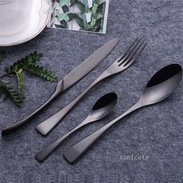 Household stainless Dinnerware Sets Dinnerware knife and fork tableware set Kitchen steak knifes /fork spoon hotel supplies LT228