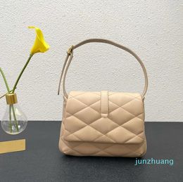 Designer handbag bag fashion Quilted Armpit Shoulder Bag Solid 2Handbags Purse Fashion Letters 2Magnetic Buckle Interior Pocket Women Small K3FS