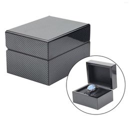 Watch Boxes Single Wristwatch Display Jewelry Rings Case Organizer Traveling