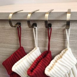 Hooks Decoration Xmas Anti-Slip Stand Sturdy Multifunctional Hanger Mantel Stockings Clip Christmas Stocking Holders