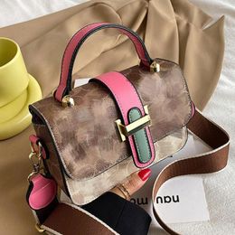 Evening Bags Luxury PU Leather Shoulder Crossbody Square For Women Vintage Women's Designer Small Flap Handbag Trend Female Armpit Bag