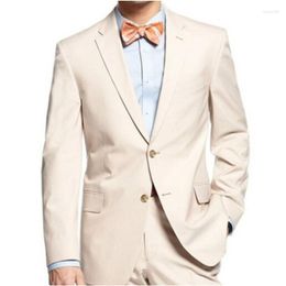 Men's Suits 2023 Fashion Mens Groomsmen Groom Men Suit Notch Lapel Tuxedos Wedding Man (Jacket Pants Tie Handkerchief)