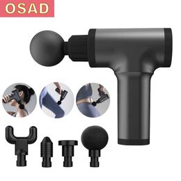 OSAD Fascia Portable Deep Tissue Muscle Electric r Pain Relief Body Neck Back Sports Relaxation Fitness Massage Gun 0209