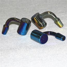 Hookahs XL Quartz Banger Flat Top 10mm 14mm 18mm Male Female Terp Slurper Quartz Nail For Glass Water Bongs Dab Rigs