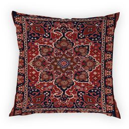 Pillow Super Soft Plush Cover Bohemian Printing Covers Village Throw Case Home Sofa Bed Decor /Decorative