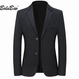Men's Suits Blazers BOLUBAO Fashion Business Blazer Men Four Seasons Product Trend Casual High-Quality Design Selling Suit Male Coat 230208