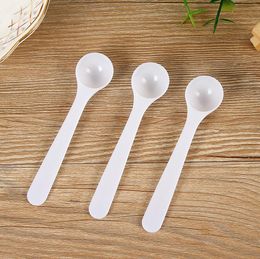 1g/2ml Plastic Measuring Spoon for Coffee Milk Protein Powder Kitchen Scoop SN5100