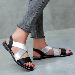 Sandals Luxury Designer Woman Flat 2023 Summer Beach Rasteirinha Female Casual Low Heel Ladies Work Shoes Mules