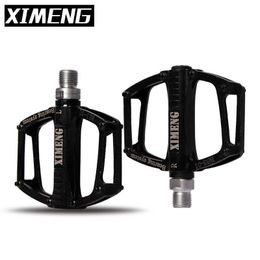 Bike Pedals DU Bearing Wide Bicycle Pedal Aluminum Alloy Road Bike Pedals Ultralight BMX Bicycle Pedal Folding Bike Parts 0208