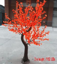 Christmas Decorations Natural Tree Trunk LED Artificial Cherry Blossom Light 1.5m-2.5m Height 110/220V Rainproof Outdoor Use