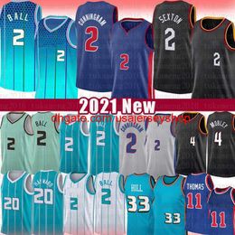 LaMelo Ball Cade Cunningham Basketball Jersey Collin Sexton Evan Mobley Mens Grant Hill Isiah Thomas Gordon Hayward Dennis Rodman