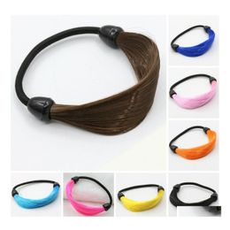 Hair Rubber Bands Hairpin Korean Rope Ring Hairband Fastening Headwear Ponytails Holder Jewellery Drop Delivery Dhy0Q