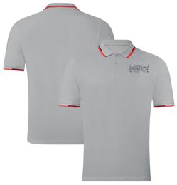 Men's and women's same new product Formula One Formula One Polo shirt sports casual short sleeve lapel Tee custom fan plus model