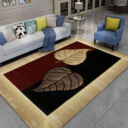 Carpets Nordic Style Home Carpet High Quality Creative Leaves 3D Printed For Living Room Bedroom Area Rug Sofa Tea Table Mat