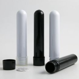 Storage Bottles 24 X 20ml 20g Promotion Plastic Empty Mask Bottle Women Cosmetic Container Black White Candy Pot Test Tube Refillable Tubes