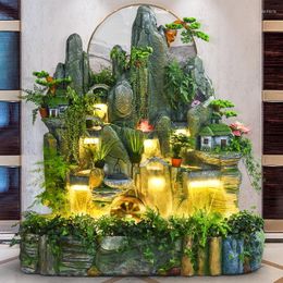 Christmas Decorations Large Rockery Bonsai Water Fountain Indoor Living Room Balcony Villa Courtyard Landscape Floor-Standing Home