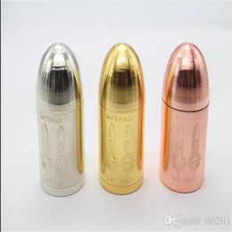 Other Smoking Accessories Bullet Type Three-layer Metal Cigarette Grinder