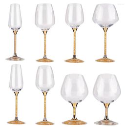 Wine Glasses Promotional Stained Glass Stand Crystal Wedding Grooms Decoration Goods For Creativity Fashion Home