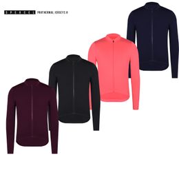 Cycling Shirts Tops SPEXCEL 21 Update Top Quality Unisex Pro Team Aero Winter Thermal Fleece Cycling Jersey Long Sleeve With Seamless Process 230209