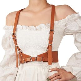 Belts Retro Waist Decor Suspender Belt Fashion Body Chain Goth Adjustable Jewellery For Women And Girls DXAABelts