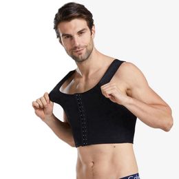 Men's Body Shapers Mens Bodysuit Neoprene Vest Corset Short Sweat Men Shaper Sauna Suit Fitness Underwear Slimming ShapewearMen's