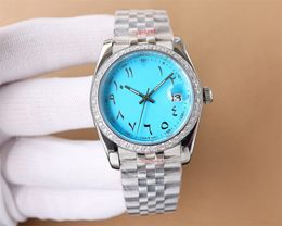 AAA Watch automatic mechanical movement designer watch 36mm waterproof sapphire business diamond watch ring wrist strap stainless steel bracelet automatic watch