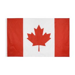 Garden Decoration Outdoor National Flag 90 * 150cm Canada Maple Leaf Canadian Flag Indoor Interior Decoration 59 * 35.4 inch Flag No.4