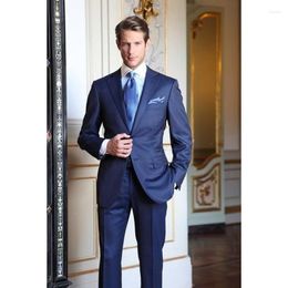 Men's Suits Custom Made Royal Blue Groom Tuxedos Regular (Jacket Pants) 2023 Wedding Formal Men Bridegroom Prom Business Suit