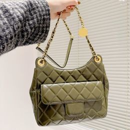 2023 Spring Crossbody Shoulder Handbags Designer Channel Clutch Purse Luxury Oil & Wax Leather Wallets Cardholder tote bag onthego Side bags for women 11757