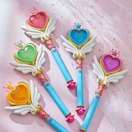 LED Light Sticks High Quality Girls Toys Colourful Ring Set Flashing Glow Stick Wand Fairy Cartoon Anime Halloween Christmas Gifts For Kids 230209