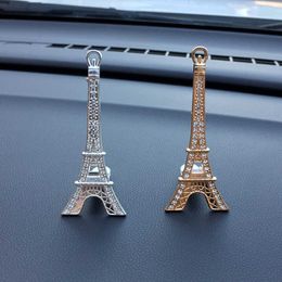 Decorations Diamond Tower Perfume Decoration Outlet Clip Air Freshener Interior Fragrance Diffuser Accessories Pink Car 0209